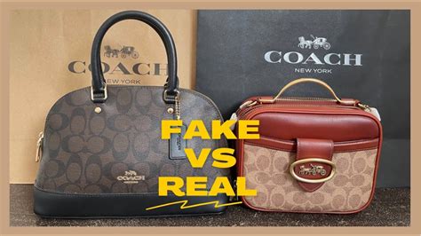 real coach shoes vs fake|knockoff coach purses with wallets.